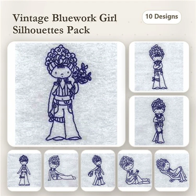 Line Art Fashion Girl