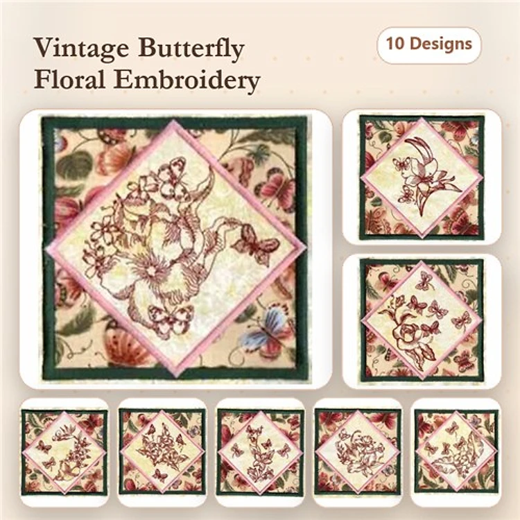 6x9 Butterfly Quilt Blocks