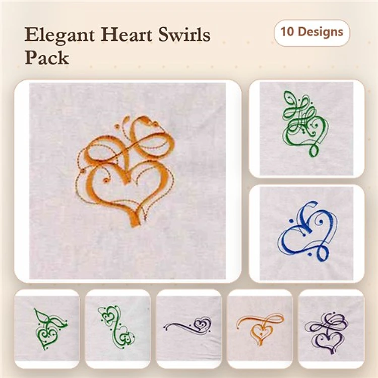 Swirls of Hearts