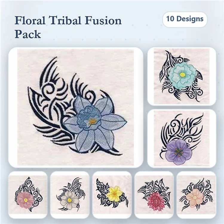 Tribal Flowers