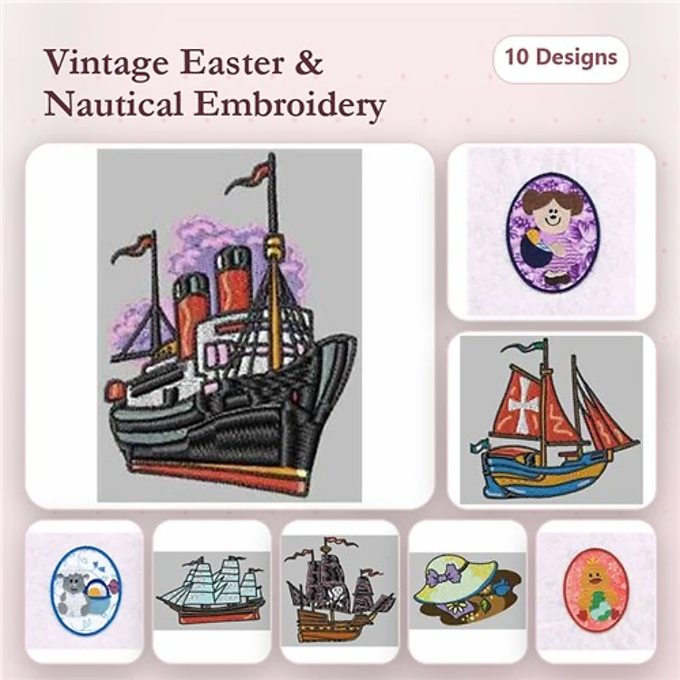 Applique Easter Eggs