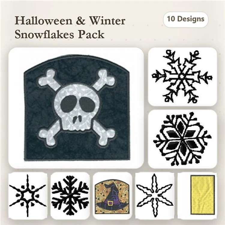 Applique Halloween Bags