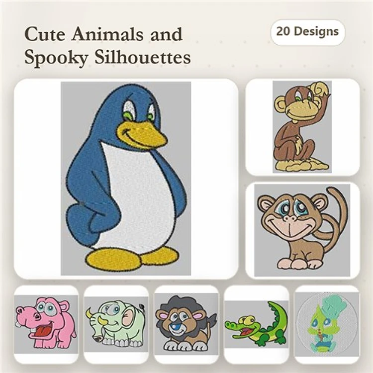 Girl Embroidery Bundle – Cute Crafting Scenes (10 Designs)