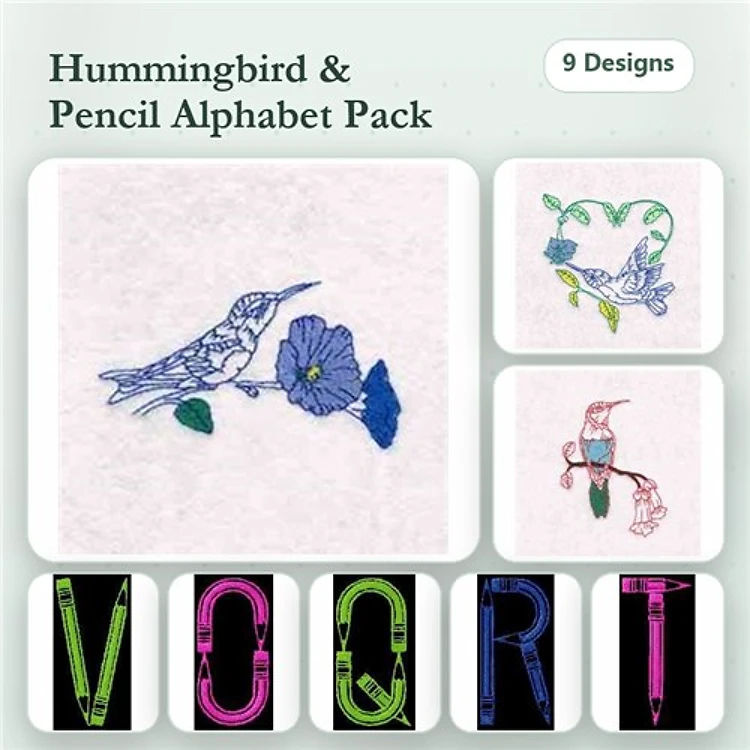 Hummingbirds and Flowers