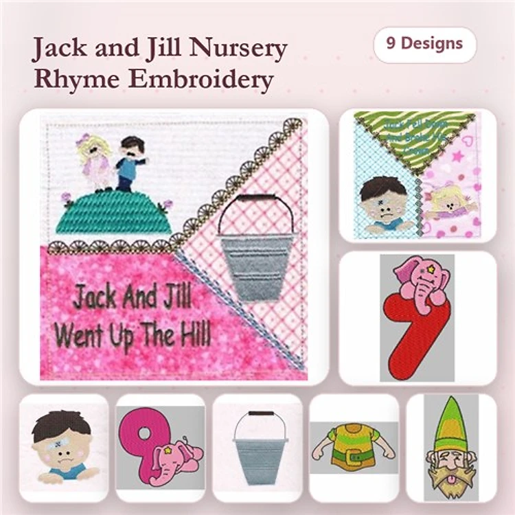 Doll Embroidery Bundle – Crafting and Sewing Fun (8 Designs)