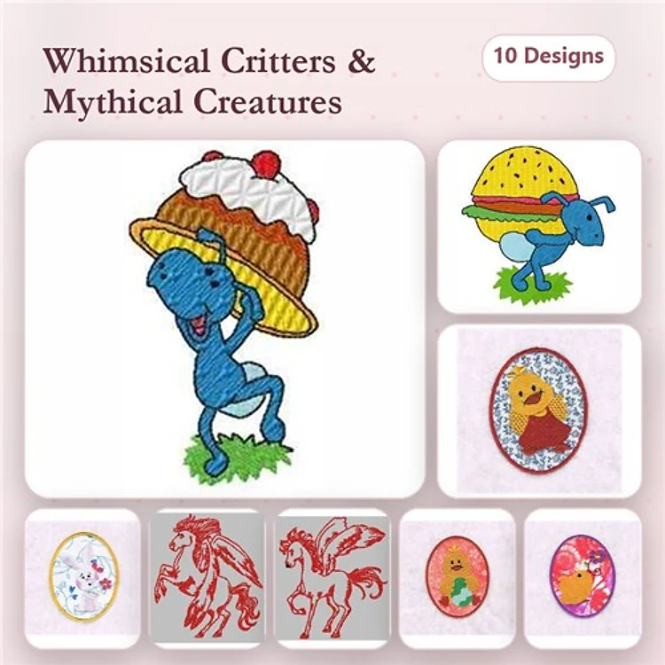 Applique Easter Eggs