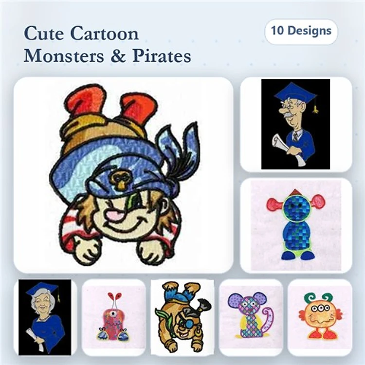 Applique Monsters 3