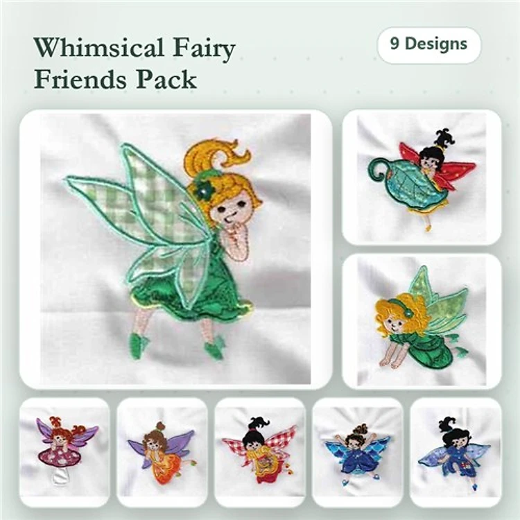 Applique Fairies 2