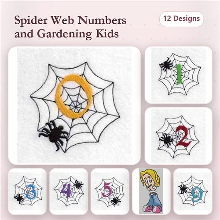 Spiderweb ABCs Numbers