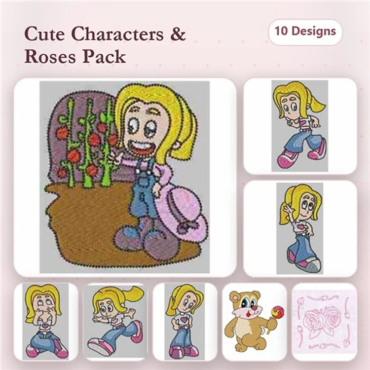 Spring Rose Blocks