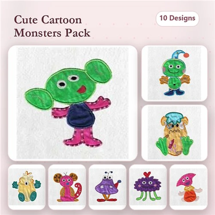 Applique Monsters 2