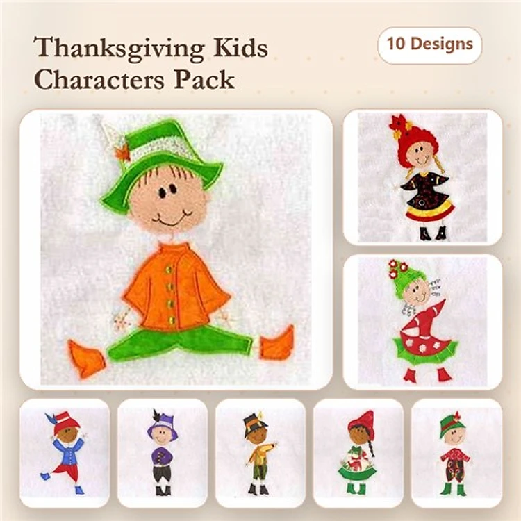 Applique Stick Kids