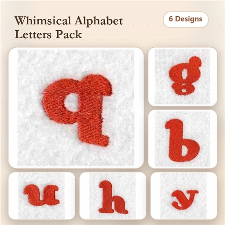 Bunting Alphabet