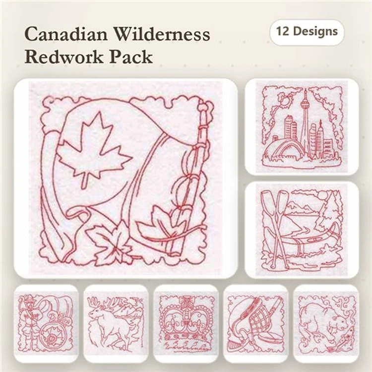 Holiday Themed Embroidery Bundle – City Skyline, Santa & More (24 Designs)