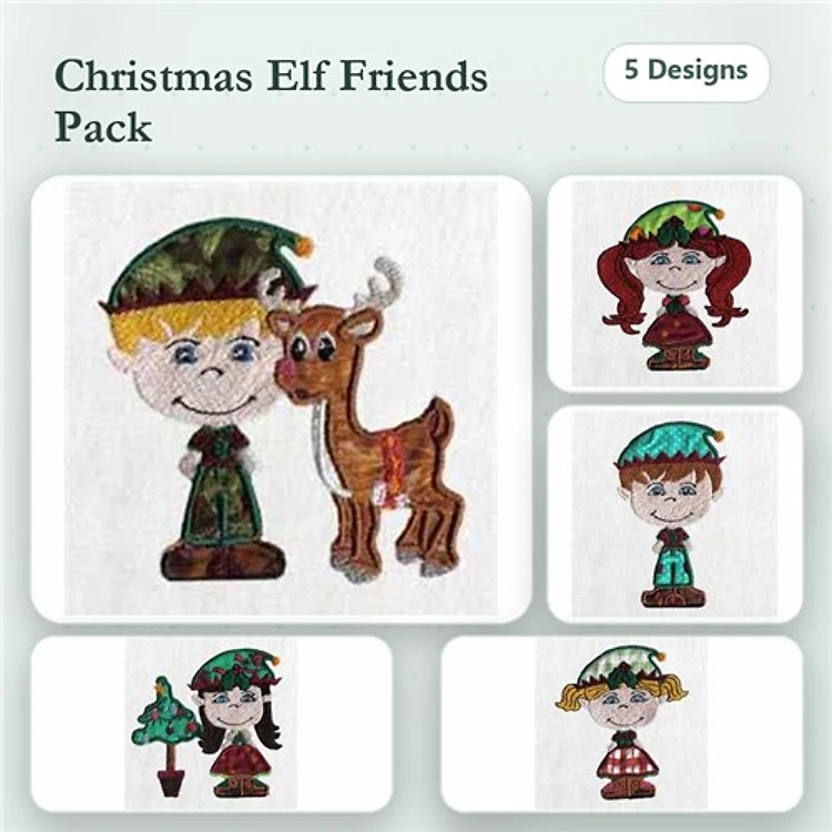 Cute Christmas Elves