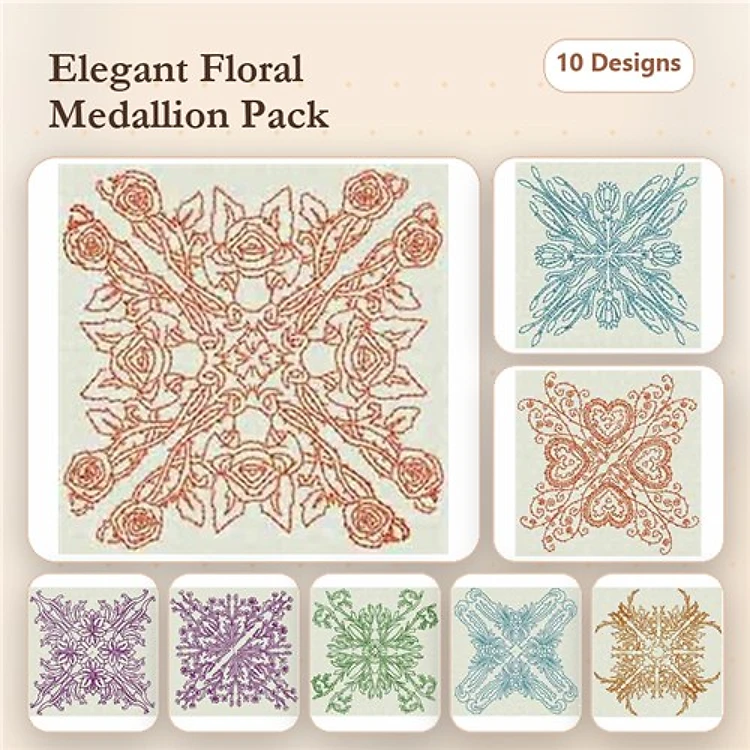 Delicate Quilt Blocks