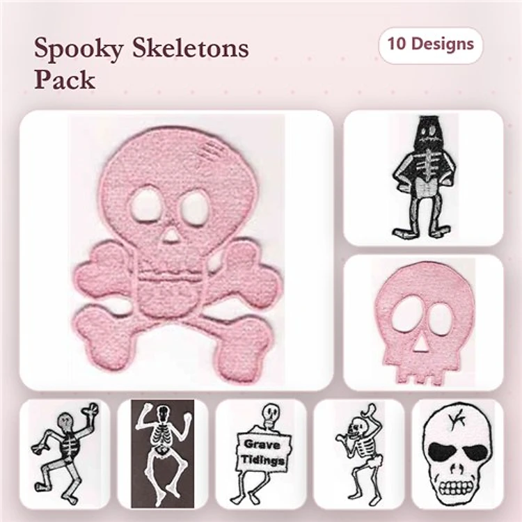 FSL Skeleton And Skulls