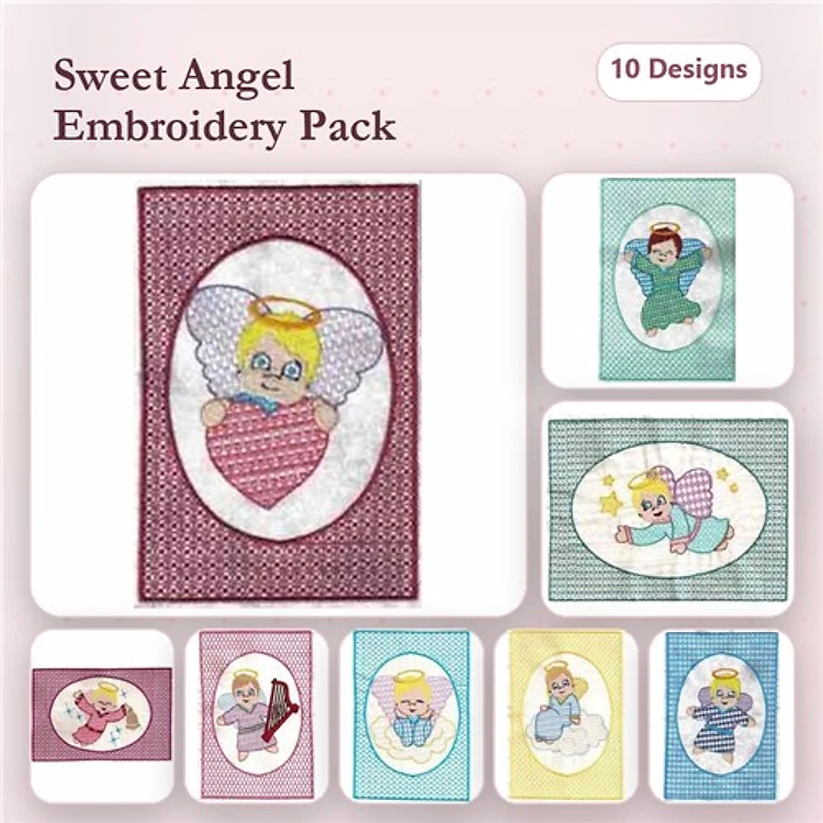 Funny Angel Quilt Blocks