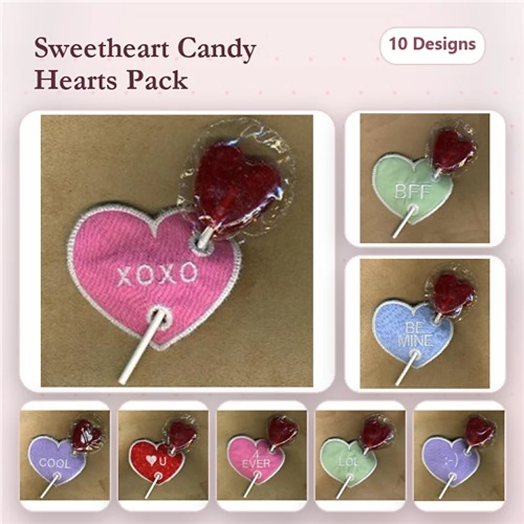 ITH Valentine Sucker Holders
