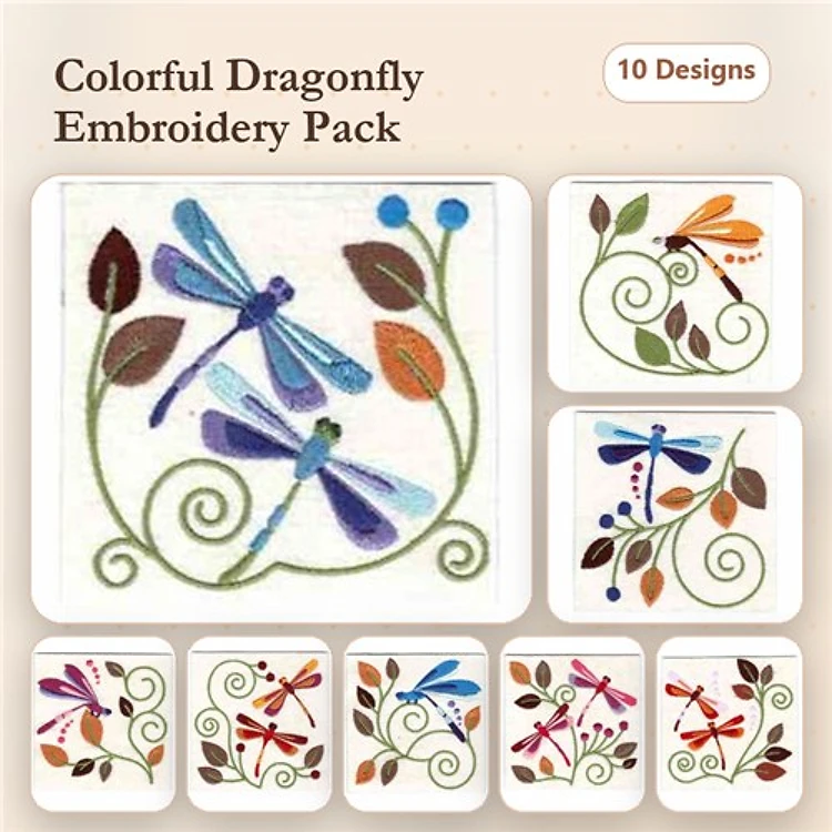Jacobean Dragonflies