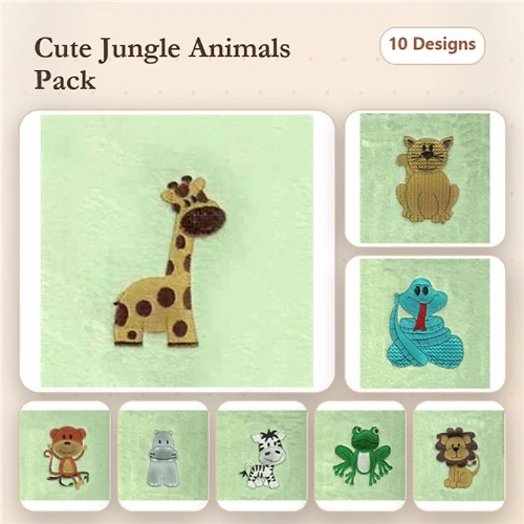 Jungle Quilt Blocks