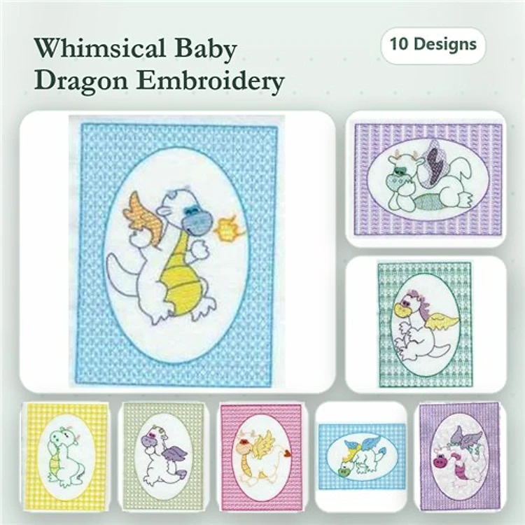 Lacy Dino Quilt Blocks