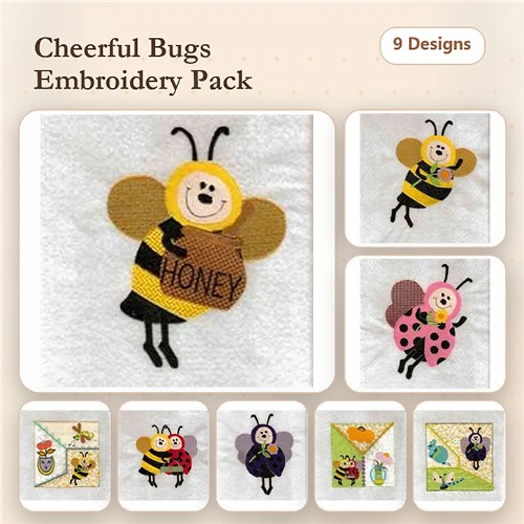 Ladybug and Bees