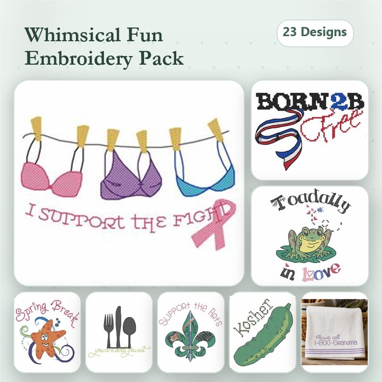 Crazy Cross Stitch Designs