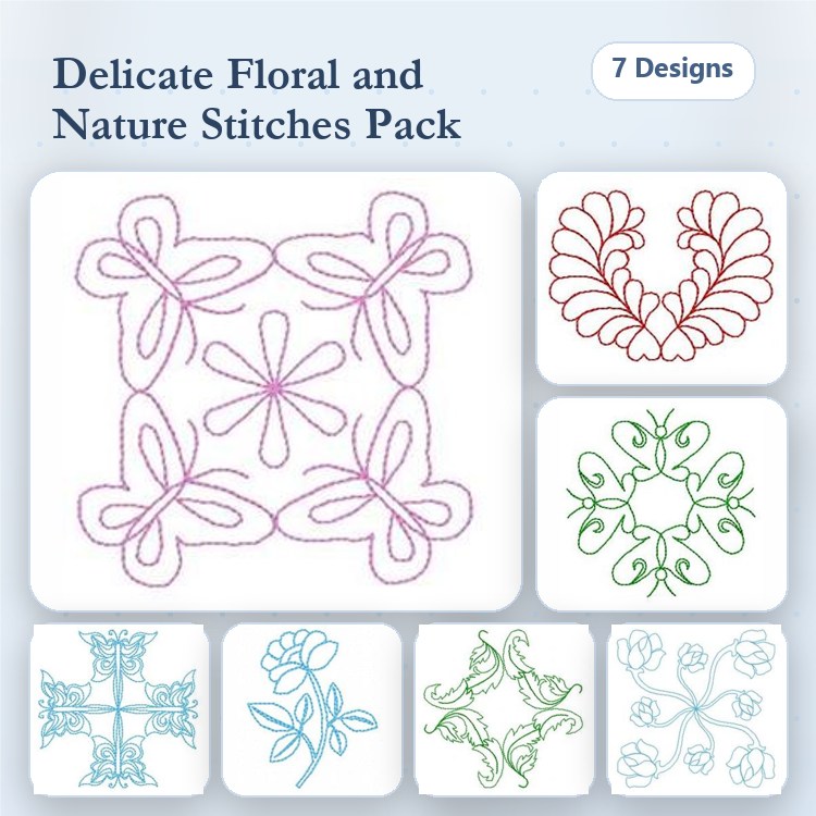 Floral Quilt Blocks