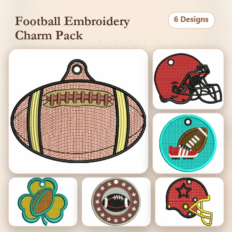 FSL Football Ornaments