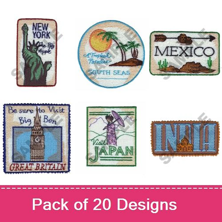 VINTAGE LUGGAGE TAGS 1
