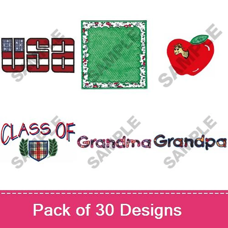 LG APPLIQUE DESIGNS