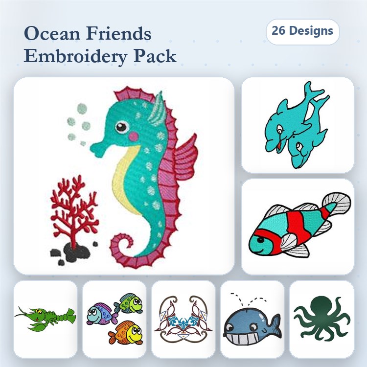 Cartoon Sea Animals