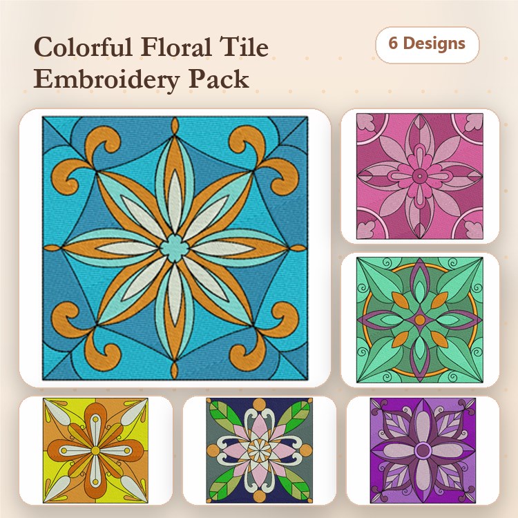 Floral Pillow Cover