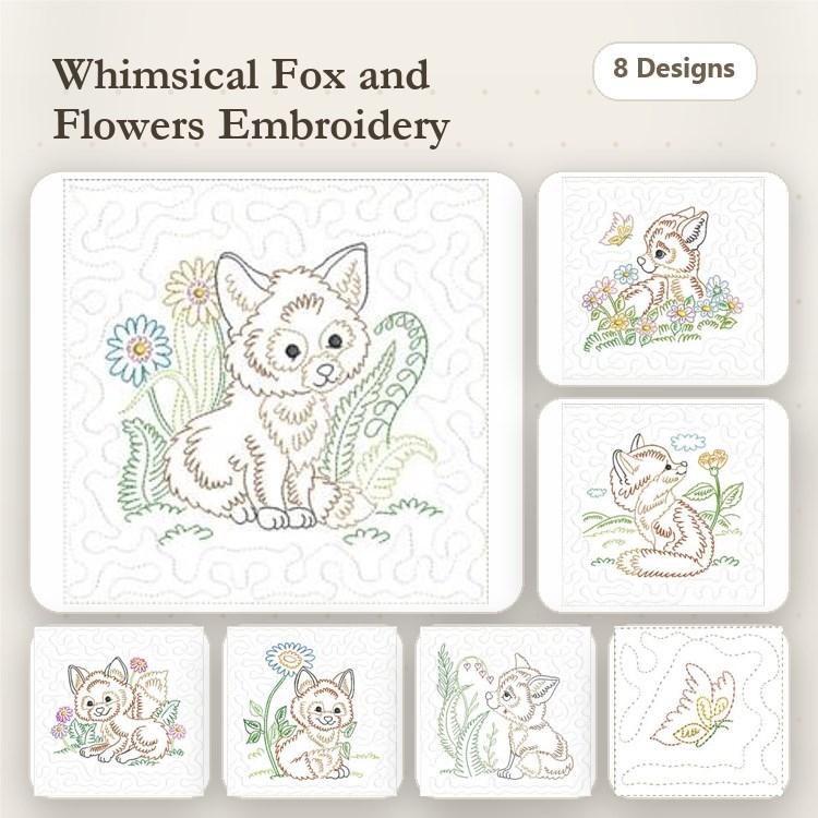 Little Fox Baby Quilt Project