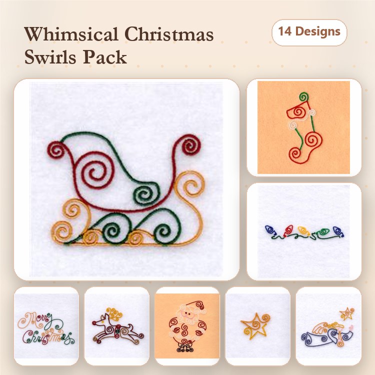 Christmas Swirls