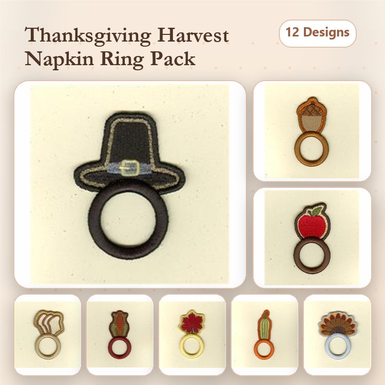 Thanksgiving Napkin Rings