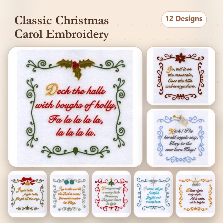 Christmas Carols Design Pack