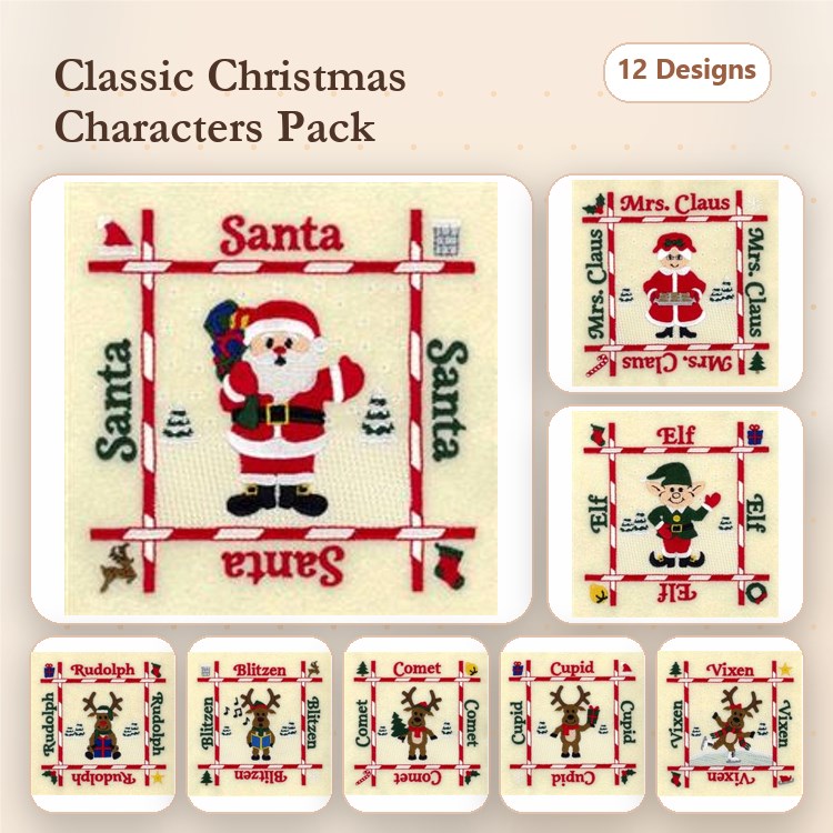 Christmas Quilt Squares