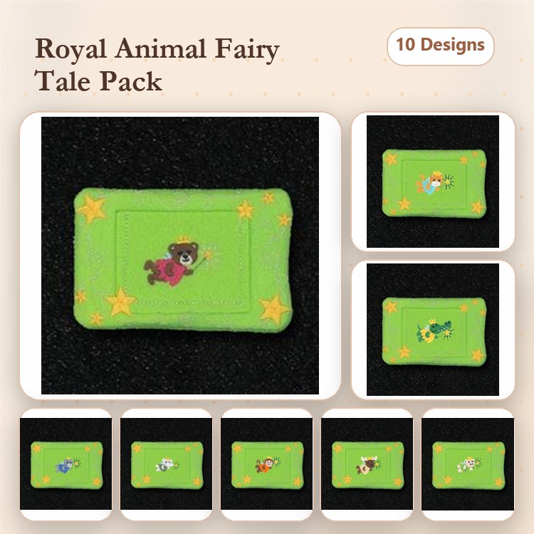 Dinosaur & Animal Embroidery Bundle – Fun Designs (10 Designs)