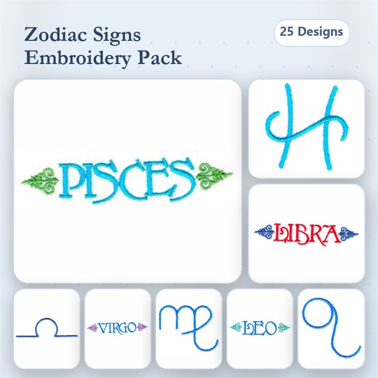 Zodiac Symbols 1