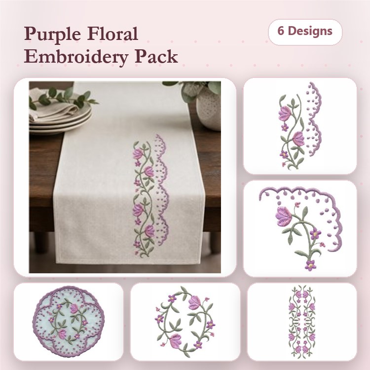 Floral Vine Set