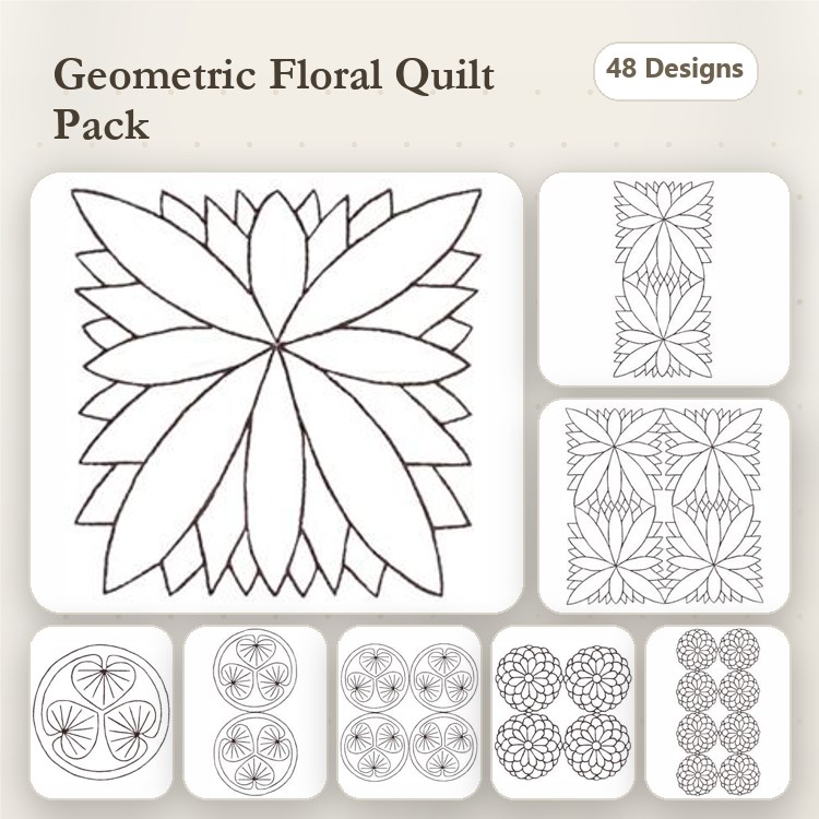 Sashiko Style Designs