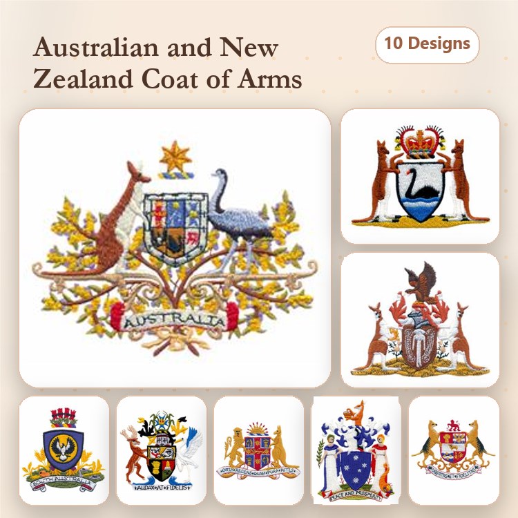 Australia & New Zealand Coats of Arms