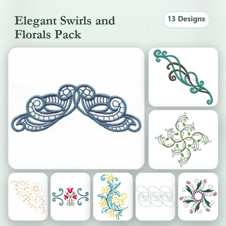 Swirls, Corners & Borders