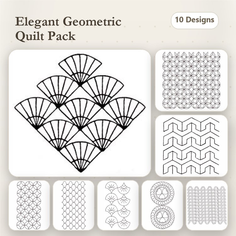 Sashiko Quilt Blocks