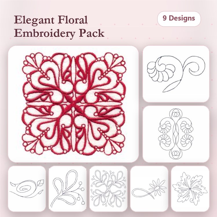 Redwork Embellishments