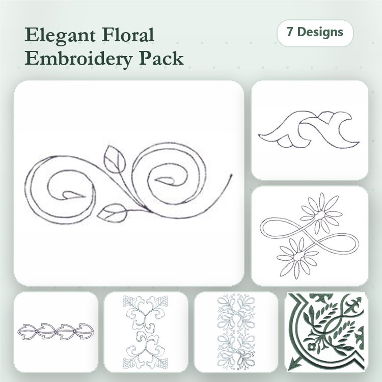 Floral Quilting Designs