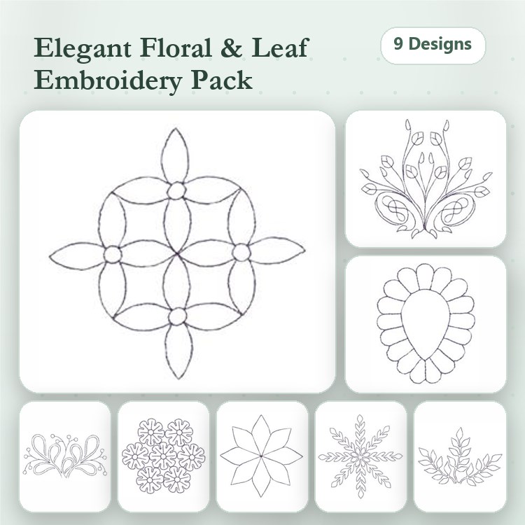 Floral Quilting Designs