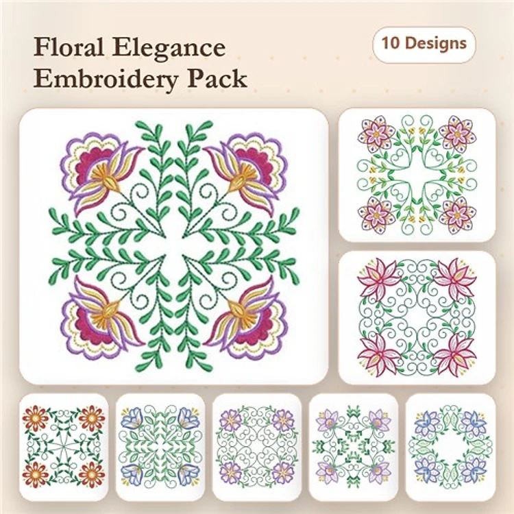 Vintage Jacobean Quilt